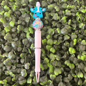 Cow Focal Bead Pen